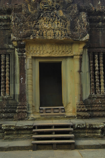A doorway leading into Angkor Wat temple