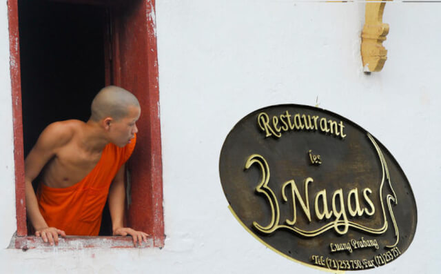 3 Nagas Restaurant in Luang Prabang