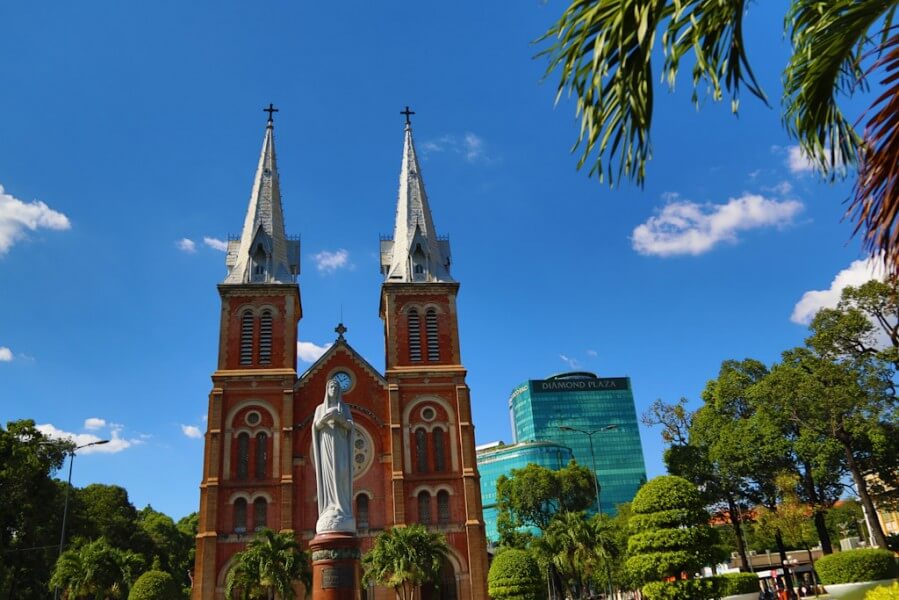 Saigon Notre-Dame Basilica, Ho Chi Minh City, Vietnam