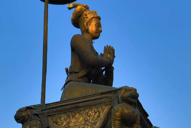 Statue of King Bhupathindra Malla