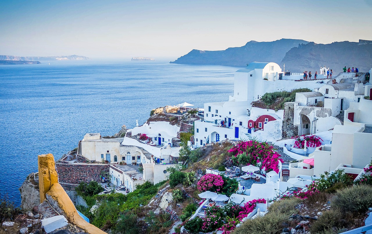 island getaways for a perfect honeymoon - santorini