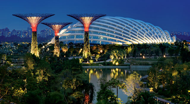 Flower Dome at Gardens By The Bay